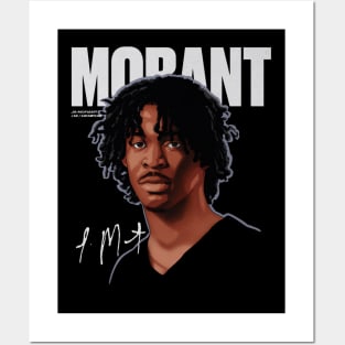 Ja Morant Memphis Game Face Posters and Art